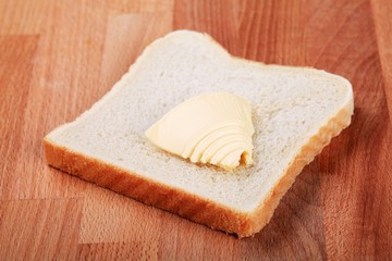 Fototapeta na wymiar Bread and butter