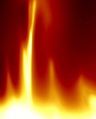 Naklejka premium bright flames