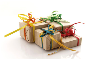 Cadeaux colorés