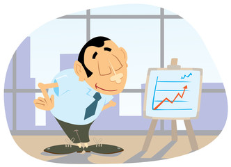 Presentation in the office