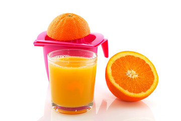 pressed orange