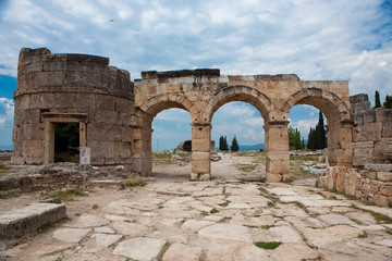 Domitian gate in Hierapolis