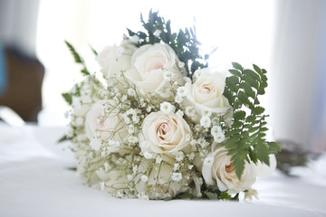 Wedding bouquets, detail