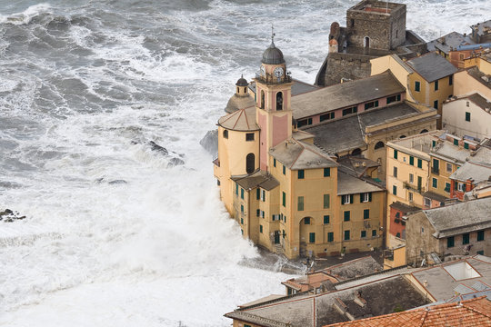 Storm on Camogli