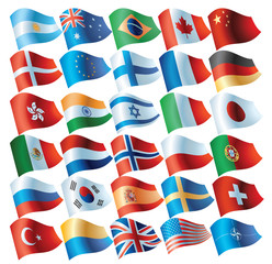 flag button