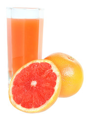 Juice of a grapefruit