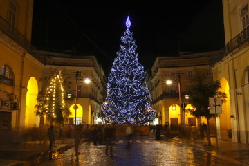 Fototapeta na wymiar Boże Narodzenie we Włoszech