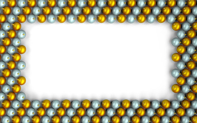 christmas balls frame