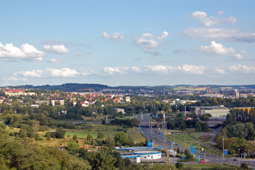 Blick auf Gera