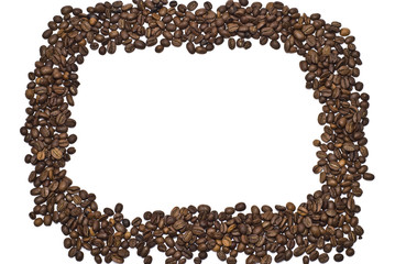 Coffee beans frame