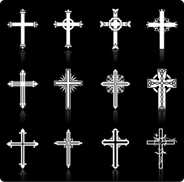 Religious Cross Design Collection