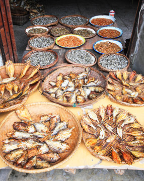 dry fishes