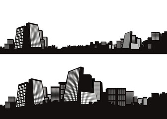 Obraz premium city buildings