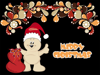 abstract pattern xmas day background