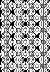 black and white tile background