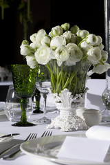 catering setup, wedding reception