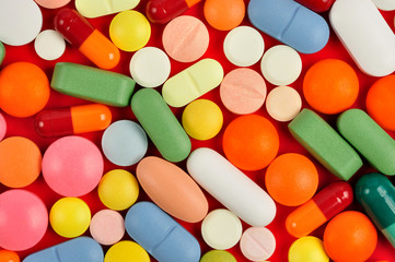 Pills on Green