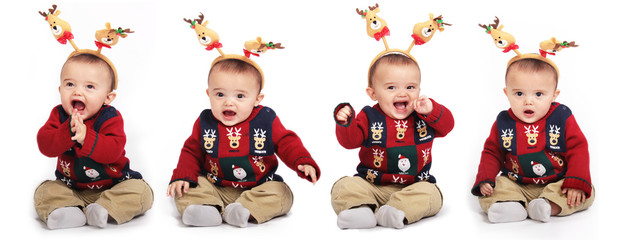 Christmas Baby Infant Poses