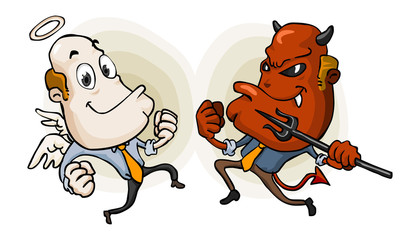 Choice between Good and Evil.