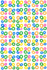 Plastic rings backgrounds