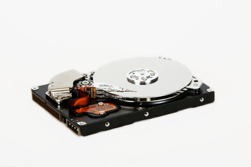 Innenansicht einer Hard Disk