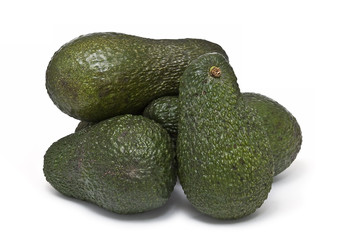 Montón de aguacates.