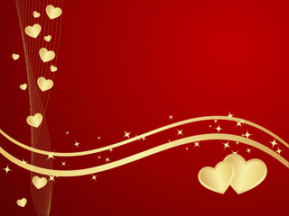 Elegant red background