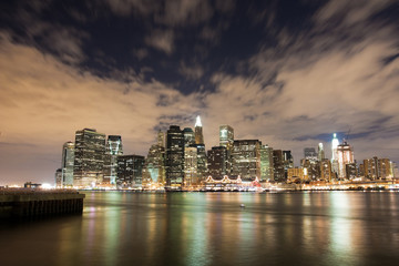 NYC city skyline