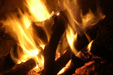 Textura de fuego 09