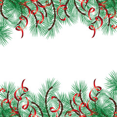 Fototapeta na wymiar Christmas Tree Branches