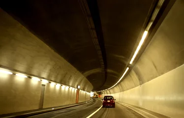 Crédence de cuisine en verre imprimé Tunnel tunnel