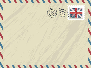 british airmail envelope