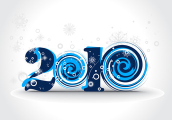 new year 2010 background