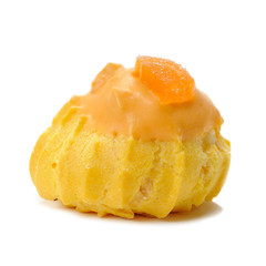 bignè con crema all'arancio