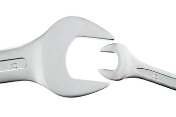 Schraubenschlüssel. Werkzeug der Metallindustrie.