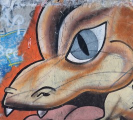 Graffiti dragon