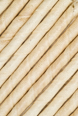 Textura de los barquillos.