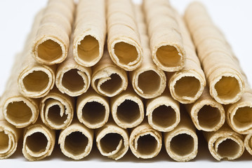 Barquillos sobre barquillos.