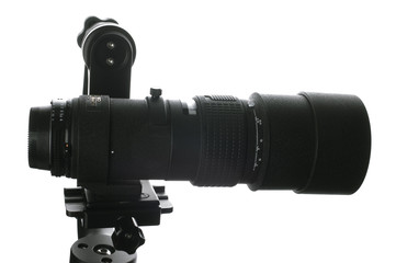 300mm lens on mount