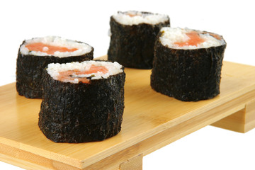 served rolls on white