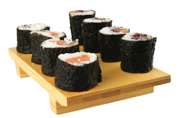 served rolls on white