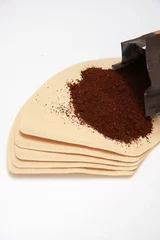 Gartenposter filtre à café © guy