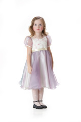 Little Girl In Masquerade Clothing