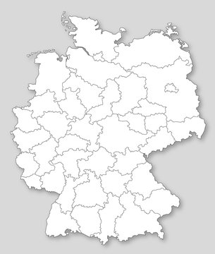 Regierungsbezirke in Deutschland