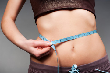 woman measurement from her waist