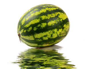 watermelons isolated on white background