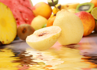 Ripe fresh fruit. Wholesome food..