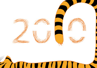 tiger 2010 new year