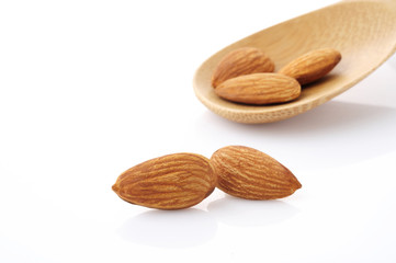 almond in close up
