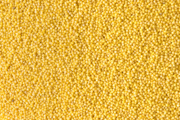 background of raw millet